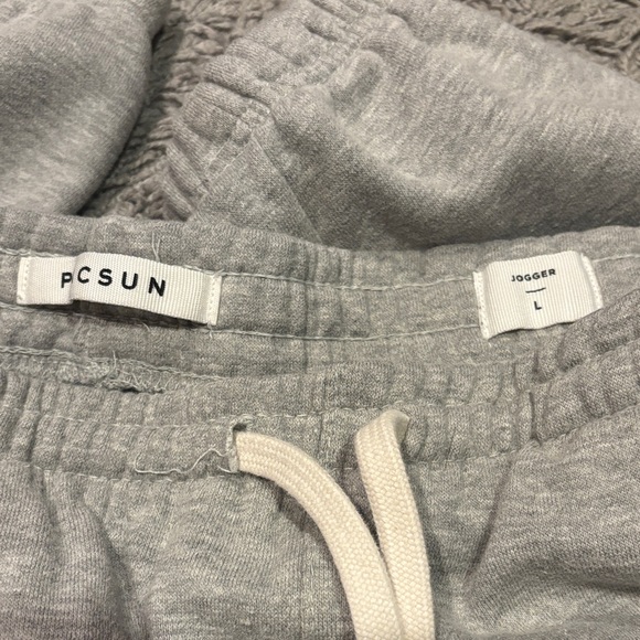 PacSun Light Gray Sweatpants - Picture 2 of 4